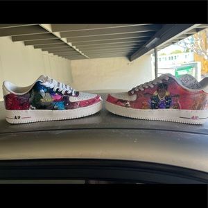 Juice world and lil baby album cover shoes